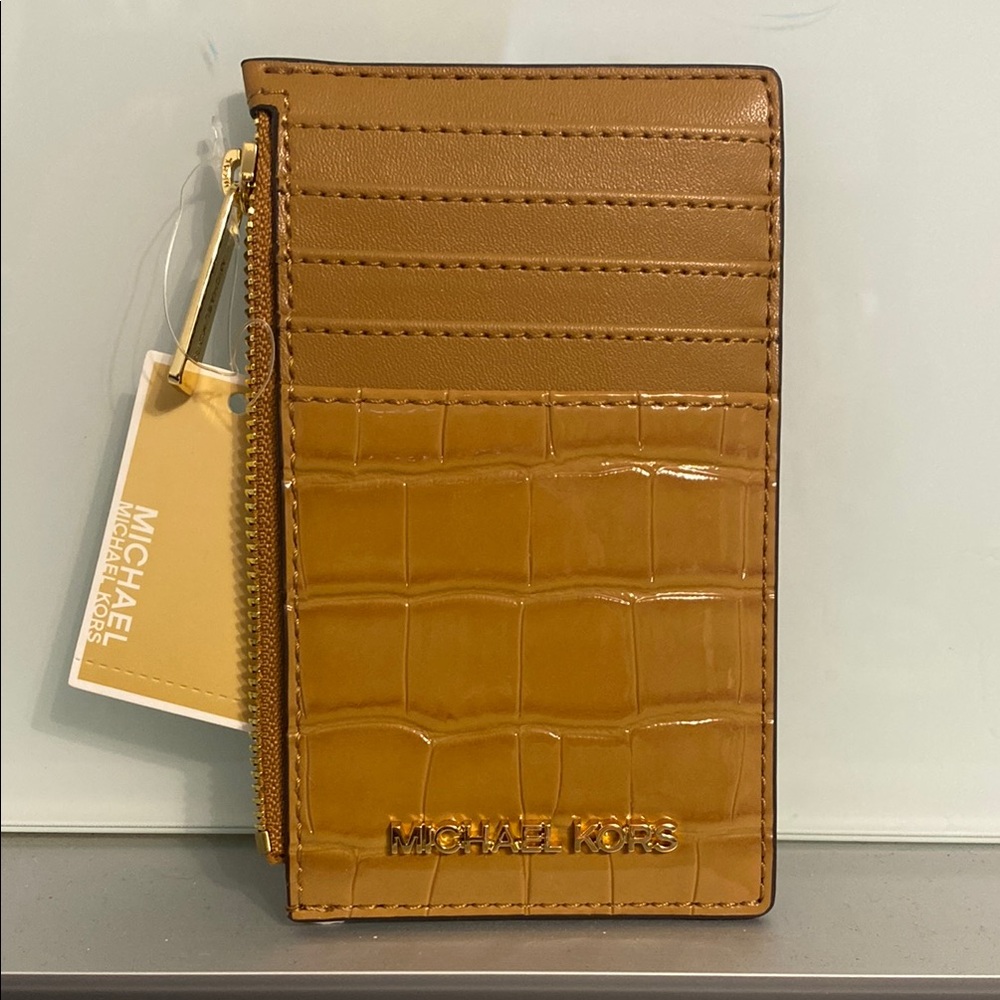 Michael Kors Brown Card Holder